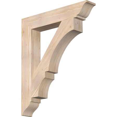 Ekena Millwork Balboa Traditional Smooth Bracket, Douglas Fir, 5 1/2"W x 34"D x 40"H BKT06X34X40BOA01SDF